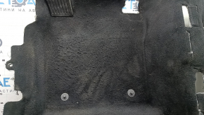 Mazda 3 19 front floor covering - black, with footrest, for cleaning