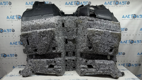 Mazda 3 19 front floor covering - black, with footrest, for cleaning