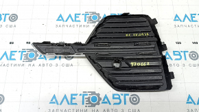 Right front bumper grille for Volvo XC60 22-23 B5, B6, black with chrome, for parking sensors, bumpers