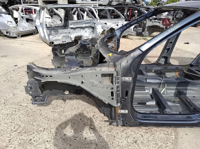 Front left quarter panel Volvo XC60 18-26 T5, T6, B5, B6, on the body, blue