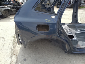 Volvo XC60 18-24 rear right quarter wing on the body, blue