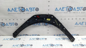 Rear right fender arch trim for Hyundai Santa Fe 24-26, black, with reflector, cracked fasteners