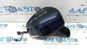 Right side mirror assembly for Volvo XC60 18-26, 15+5 pins, camera, turn signal, auto-dimming, heated, BSM, blue