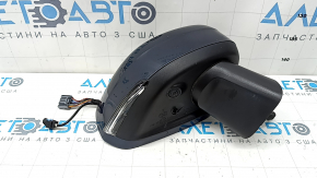 Right side mirror assembly for Volvo XC60 18-26, 15+5 pins, camera, turn signal, auto-dimming, heated, BSM, blue