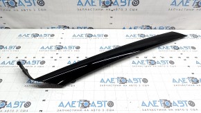 Left windshield molding for Hyundai Santa Fe 2024-2026, gloss black