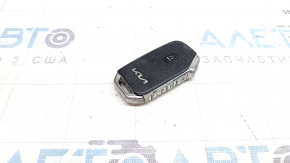 Smart key for Kia Sportage 23-25, 5 buttons, peeling chrome