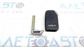 Smart key for Kia Sportage 23-25, 5 buttons, peeling chrome