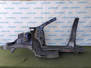 Lexus RX350 RX450h 20-22 front right quarter panel, sawn off, blue, with center pillar