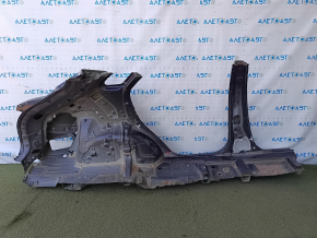 Quarter wing rear left Lexus RX350 RX450h 16-22 under BSM, sawed off, with central pillar, blue