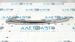 Left front bumper grille molding for Volvo XC60 22-23, chrome, dented