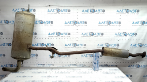Mitsubishi Outlander 2022-23 2.5 AWD Exhaust Pipe Assembly with Barrel, Rusty