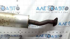 Mitsubishi Outlander 2022-23 2.5 AWD Exhaust Pipe Assembly with Barrel, Rusty