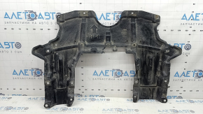 Mitsubishi Outlander 22-26 rear engine guard is dented and torn.