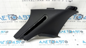 Left rear pillar trim behind the window, Volvo XC60 18-26, black, scratches