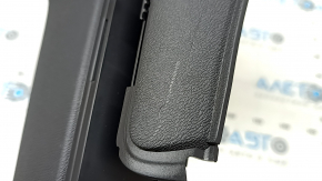 Left rear pillar trim behind the window, Volvo XC60 18-26, black, scratches