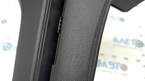Left rear pillar trim behind the window, Volvo XC60 18-26, black, scratches