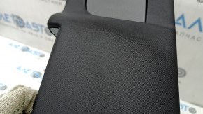 Left upper center pillar trim, Volvo XC60 18-26, black, worn