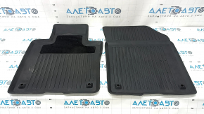 Set of floor mats for Volvo XC60 18-26 black rubber, scratches
