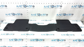 Set of floor mats for Volvo XC60 18-26 black rubber, scratches