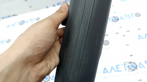 Inner door sill plate, front left, Hyundai Santa Fe 24-26, dark gray, worn