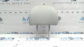 Headrest 2nd row left Hyundai Santa Fe 24-26 gray leather, dry cleanable