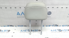 Headrest 2nd row left Hyundai Santa Fe 24-26 gray leather, dry cleanable