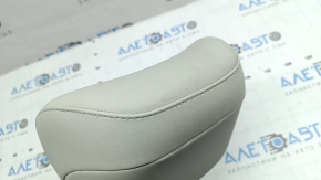Headrest 2nd row left Hyundai Santa Fe 24-26 gray leather, dry cleanable