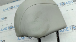 Headrest 2nd row right Hyundai Santa Fe 24-26 gray leather, dry cleanable
