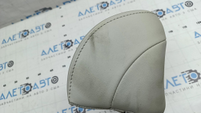 Headrest 2nd row right Hyundai Santa Fe 24-26 gray leather, dry cleanable