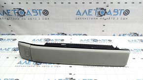 Upper right front panel trim for Hyundai Santa Fe 24-26, gray leather
