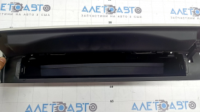 Upper right front panel trim for Hyundai Santa Fe 24-26, gray leather