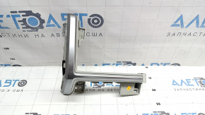 Hyundai Santa Fe 2024-2026 lower left front panel trim, gray with chrome