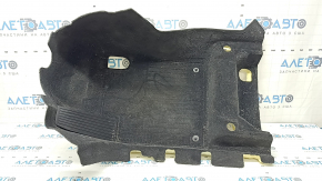 Volvo XC60 18-26 black front left floor covering, for cleaning