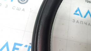 Volvo XC60 18-23 black leather heated steering wheel, type 1, dents
