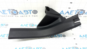 Volvo XC60 18-26 rear left door sill trim, black, scratches