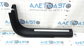 Volvo XC60 18-26 black front right door sill with chrome insert, scratches