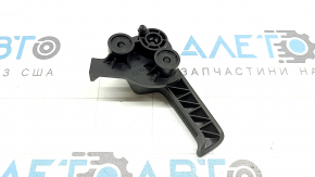 Hyundai Santa Fe 24-24 interior hood release handle, black, with bracket and plug