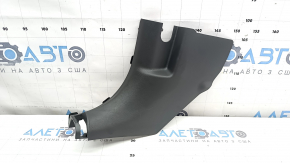 Front lower left pillar trim Hyundai Santa Fe 24-26 dark gray, broken mount, scratches