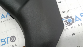 Front lower left pillar trim Hyundai Santa Fe 24-26 dark gray, broken mount, scratches