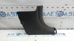 Front lower right pillar trim Hyundai Santa Fe 24-26 dark gray, scratches