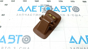 Isofix tie-down pad for the rear seats of the Audi A5 F5 20-25 5D, brown