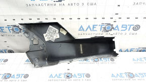 Rear bumper bare right side Hyundai Santa Fe 24-26 white, cracked