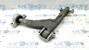 Volvo XC90 16-25 front lower left control arm with brackets and silent block, torn silent block and boot, ball joint knocking, in need of restoration