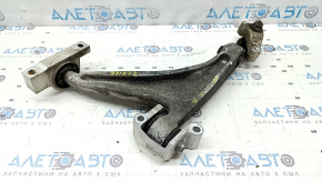 Volvo XC90 16-22 front lower right control arm with brackets and silent block, torn silent block and boot, ball joint knocking, in need of restoration