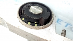 Volvo XC90 16-22 front lower right control arm with brackets and silent block, torn silent block and boot, ball joint knocking, in need of restoration