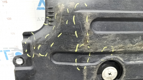 Rear left underbody protection Volvo XC60 18-26 cracks, fractures