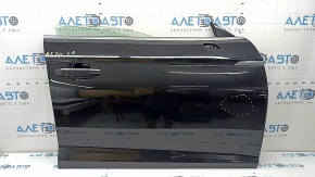Front right door assembly for Audi A5 F5 17-25 5D keyless, black LY9B, dented