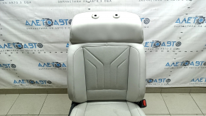 Hyundai Santa Fe 24-26 passenger seat with airbag, electric, heated, gray leather, dry-cleanable