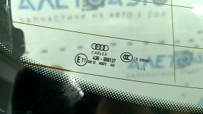 Bare tailgate with glass for Audi A5 F5 18-25 5D black LY9B