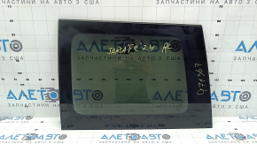 Rear left window glass, Hyundai Santa Fe 24-26, broken mountings